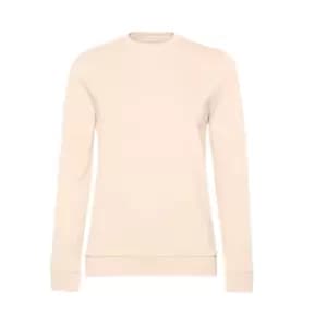 B&C Womens/Ladies Set-in Sweatshirt (L) (Pale Pink)