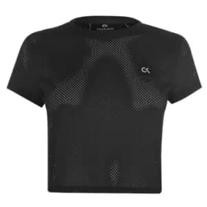 Calvin Klein Performance Mesh T Shirt - Black