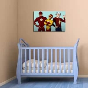 4570CO-44 Multicolor Decorative Canvas Painting