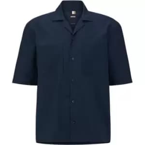 Boss Lars Short Sleeve Shirt - Blue