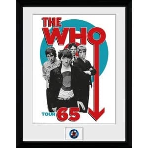 The Who Tour 65 Framed Collector Print