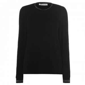 Sofie Schnoor Jana Textured Long Sleeve Sweatshirt - Black