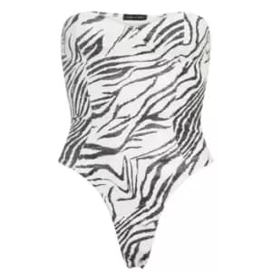 I Saw It First Strapless Bodysuit - Multi