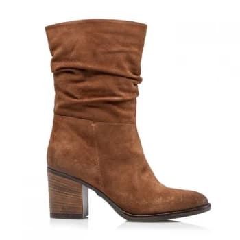 Dune London Rosa Calf Boots - Taupe Suede