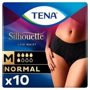 Tena Silhouette Noir Incontinence Pants M x 10