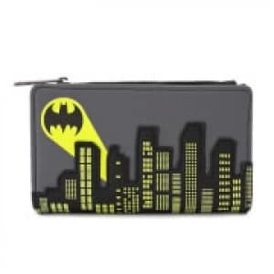 Loungefly DC Comics Dc Batman Bat Signal Flap Wallet