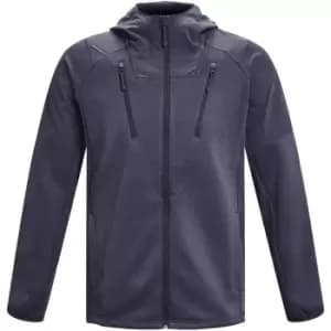 Under Armour Rush Hooded Sweat Jacket Mens - Grey