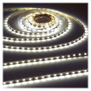 KnightsBridge Cool White 12V LED IP67 Flexible Outdoor Rope Lighting Strip - 5 Meter