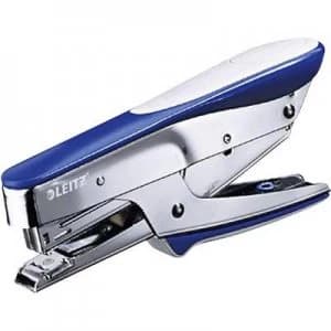 Leitz Handheld stapler 5545-00-33 Stapling capacity:15 sheets (80 g/m²) Blue (metallic)
