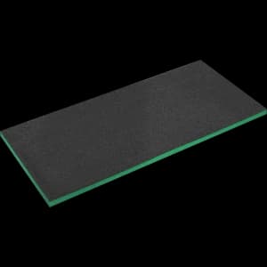 Sealey Green Easy Peel Shadow Foam for Tool Chests and Cabinets 1200mm 550mm 30mm