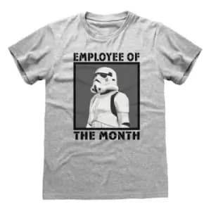 Star Wars - Employee Of The Month Unisex XX-Large T-Shirt - Grey
