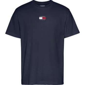 Tommy Jeans Tommy Badge T Shirt - Navy C87