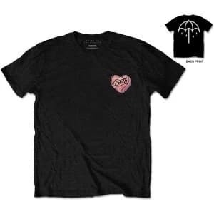 Bring Me The Horizon - Hearted Candy Unisex XX-Large T-Shirt - Black