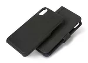 Decoded Leather Wallet Case iPh XR Black