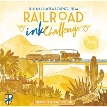 Railroad Ink Challenge - Shining Yellow Edition Board Game