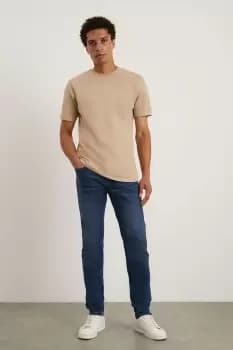 Mens Mid Wash Skinny Fit Jean