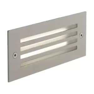 25-fan Europe - Applique encastree de jardin Bolt Acier,aluminium Nickel 1 ampoule cm