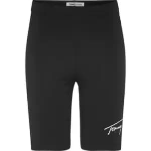 Tommy Jeans Tommy Signature Cycle Short - Black