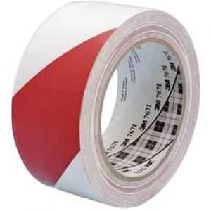 PVC tape 3M 764i Red White L x W 33 m x 50 mm G