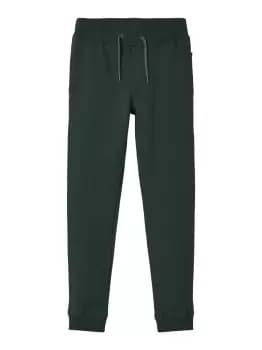 NAME IT Solid Coloured Sweat Pants Men Green