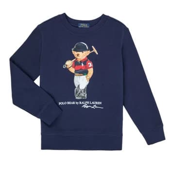 Polo Ralph Lauren WHANIKA boys's Childrens sweatshirt in Blue - Sizes 6 years