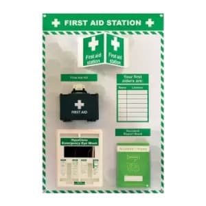 First Aid Station Style 2, Safety Station, Acp (800mm x 1000mm)