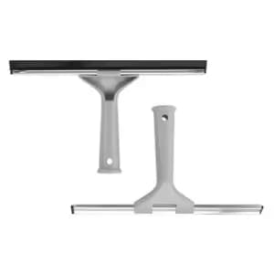 Elliott Window Squeege with Rubber Blade, 25cm, Red