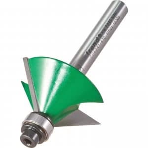 Trend CRAFTPRO Chamfer Bearing Guided Router Cutter 32mm 12.7mm 1/4"