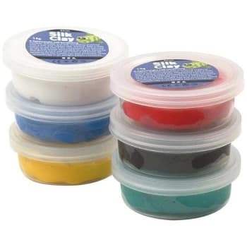 Creativ Silk Clay Standard Colours Set of 6