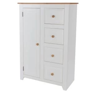 Felka 1 Door 4 Drawer Tallboy