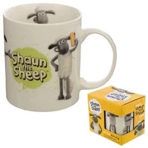White Shaun the Sheep New Bone China Mug
