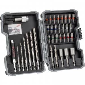 Bosch 35 Piece Drill and Screwdriver Bit Set for Wood