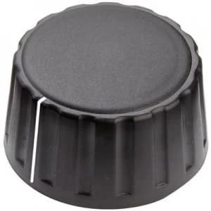 Control knob hand Black x H 36mm x 18.5mm Mentor