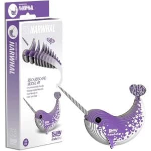EUGY Narwhal 3D Craft Kit