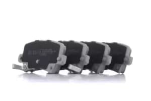 JAPANPARTS Brake pad set HONDA PP-403AF 42033SMGE01,43022SMGE00,43022SMGE01 43022SMGE02,43022SMGE03,43224SMGE01