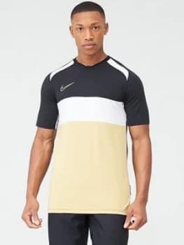 Nike Academy Gx Short Sleeved Tee - Black/Gold