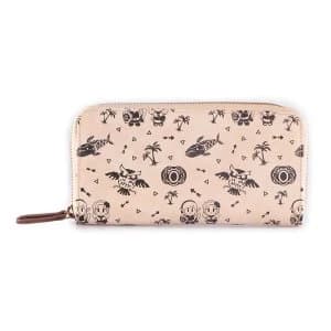 Nintendo - Link'S Awakening All-Over Print Unisex Purse Wallet - Tan/Brown