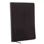 nkjv value thinline bible large print leathersoft Black red letter edition