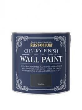 Rust-Oleum Rust-Oleum Chalky Wall Paint Graphite 2.5L