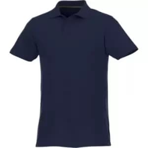 Elevate Mens Helios Short Sleeve Polo Shirt (4XL) (Navy)