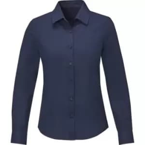 Elevate Womens/Ladies Pollux Shirt (3XL) (Navy)
