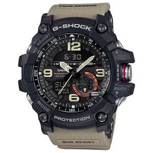 Casio G SHOCK MASTER OF G MUDMASTER Watch GG 1000 1A5 Military Beige