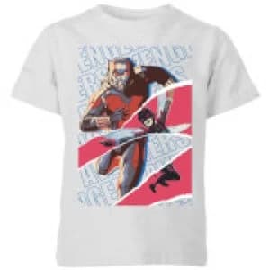 Marvel Avengers AntMan And Wasp Collage Kids T-Shirt - Grey - 11-12 Years