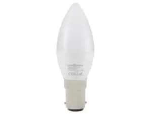 Link2Home LTHB155W WiFi LED SBC (B15) Opal Candle Dimmable Bulb, White + RGB 470 lm 5.5W