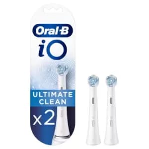 Oral B iO Ultimate Clean Heads Toothbrush 2Pcs