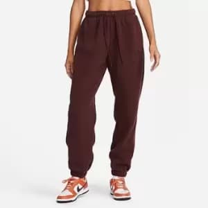 Nike W Nsw Plush Jogger Pants, Burgundy Crush/Black, Female, Track Pants, DQ6812-652