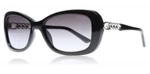 Guess GU7453 Sunglasses Black / Silver 01B 56mm