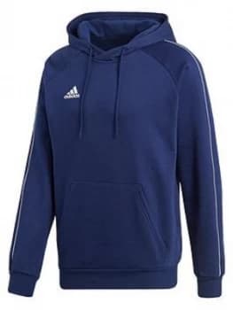 Adidas Mens Core 18 Sweat Hooded Tracksuit Top