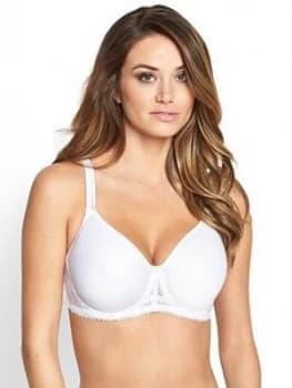 Fantasie Underwired Spacer Moulded Bra - White, Size 36, Women