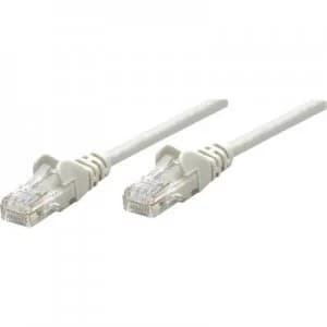 Intellinet RJ45 Network cable, patch cable CAT 6 U/UTP 20.00 m Grey
